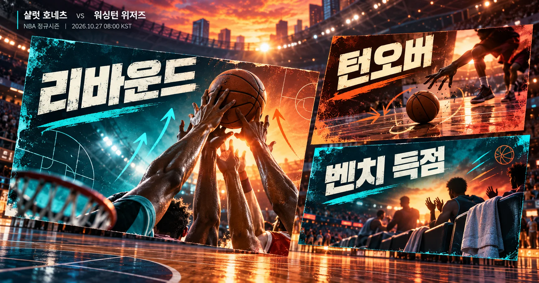 2-Washington Wizards vs Charlotte Hornets 핵심변수카드