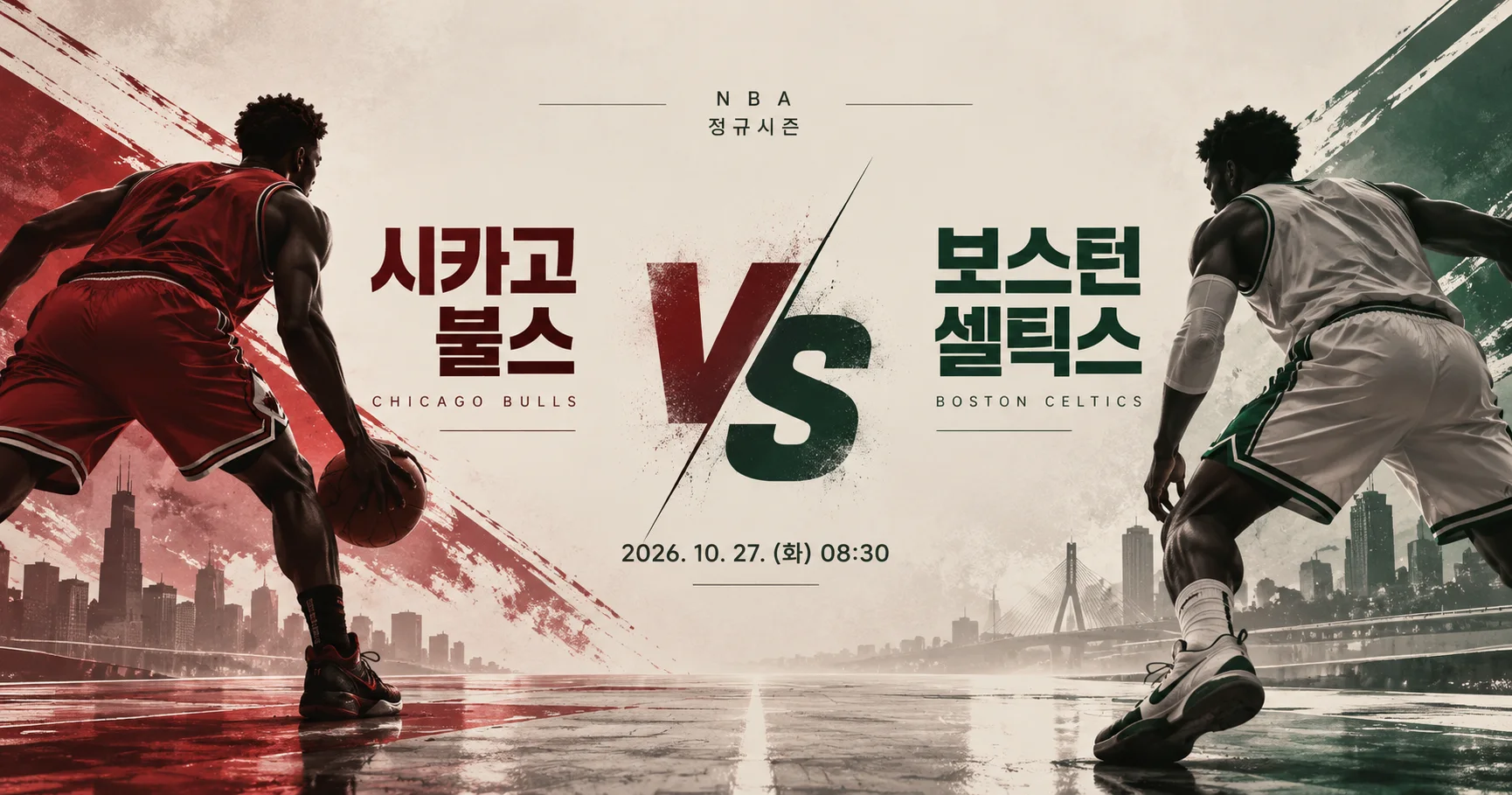 1-Chicago Bulls vs Boston Celtics 미니멀매치업