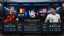 2026년 7월 7일 벨기에 vs 미국 끝까지 긴장을 놓기 어려운 경기