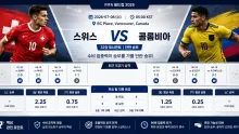 2026년 7월 8일 콜롬비아 vs 스위스 수비 집중력이 시험대에 오르는 무대