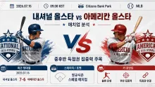 2026년 7월 15일 아메리칸 올스타 vs 내셔널 올스타, 중후반 득점권 집중력이 만드는 승부
