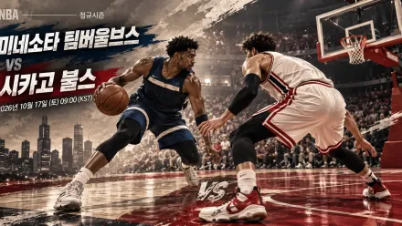 2026년 10월 17일 미네소타 팀버울브스 vs 시카고 불스, 경기 템포와 후반 득점 흐름 분석
