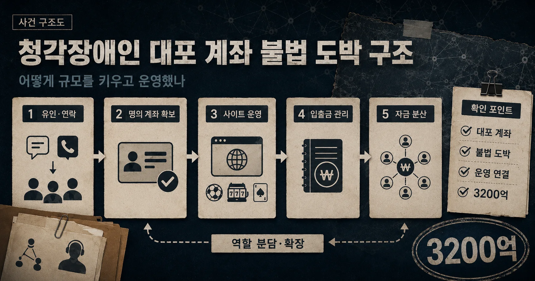 2-불법 도박사이트 대포계좌 유통 양방도박 연결 구조