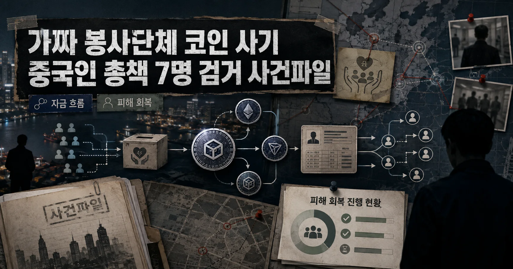 1-가짜 봉사단체 코인 사기 대표 다큐멘터리 카드
