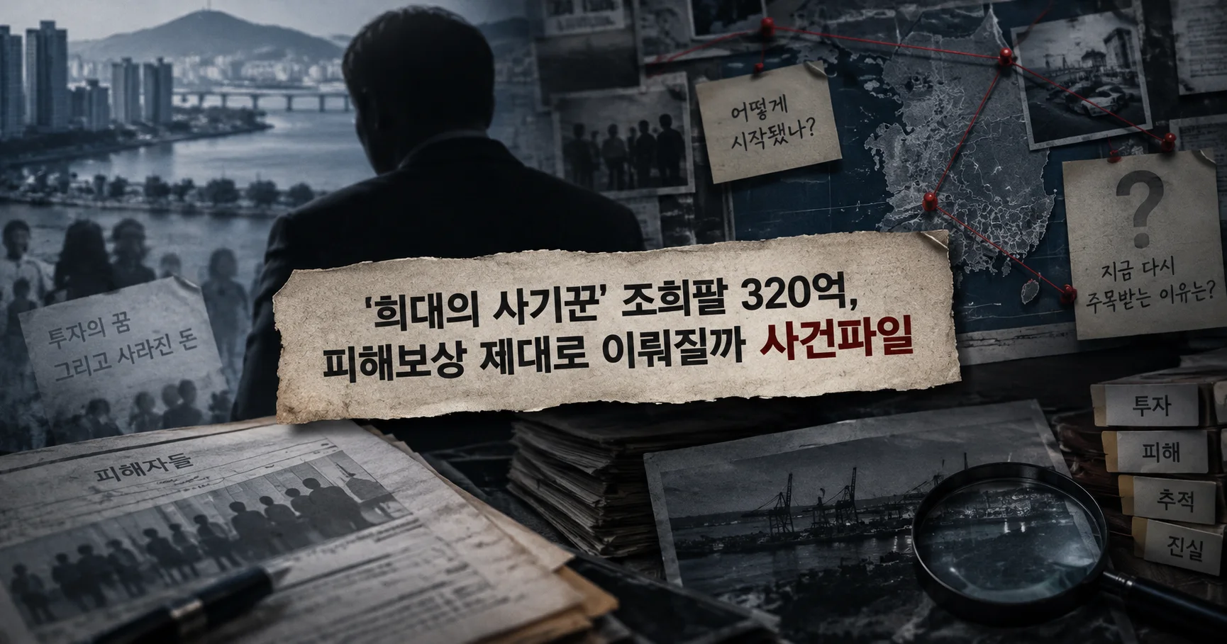 1-조희팔 710억 공탁금 사건 대표 다큐멘터리 카드