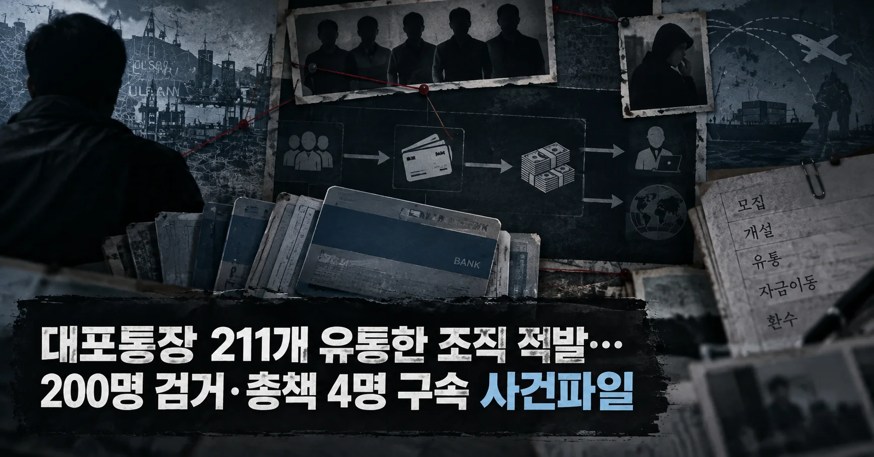 1-대포통장 211개 유통 조직 대표 다큐멘터리 카드