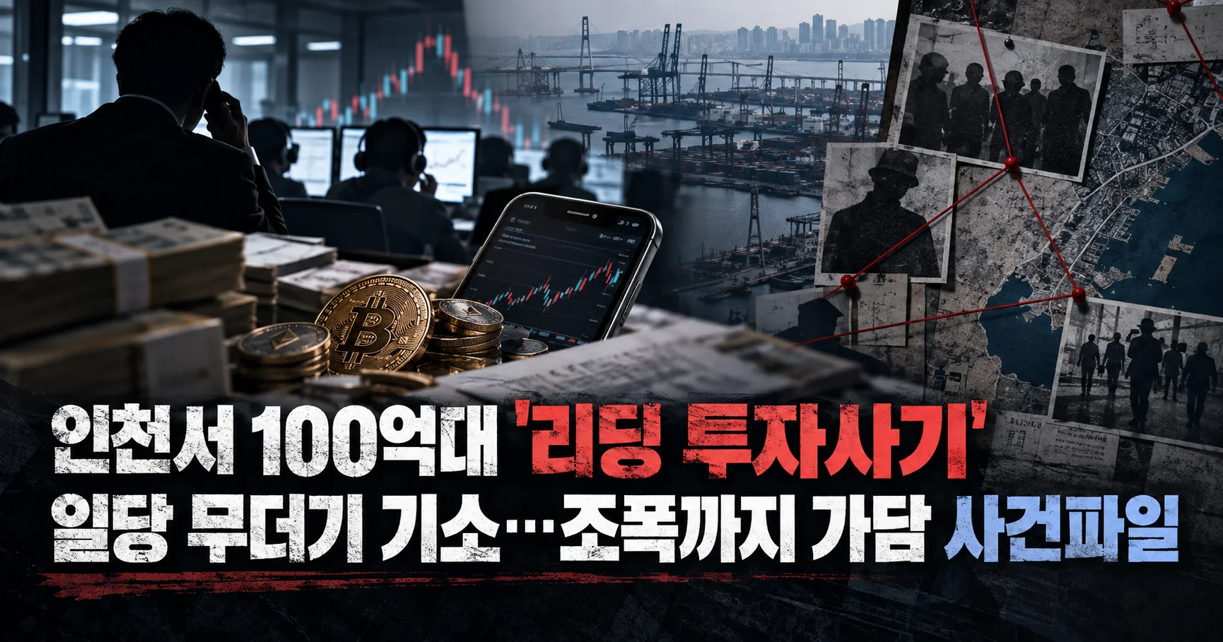 1-인천 100억대 리딩 투자사기 대표 다큐멘터리 카드