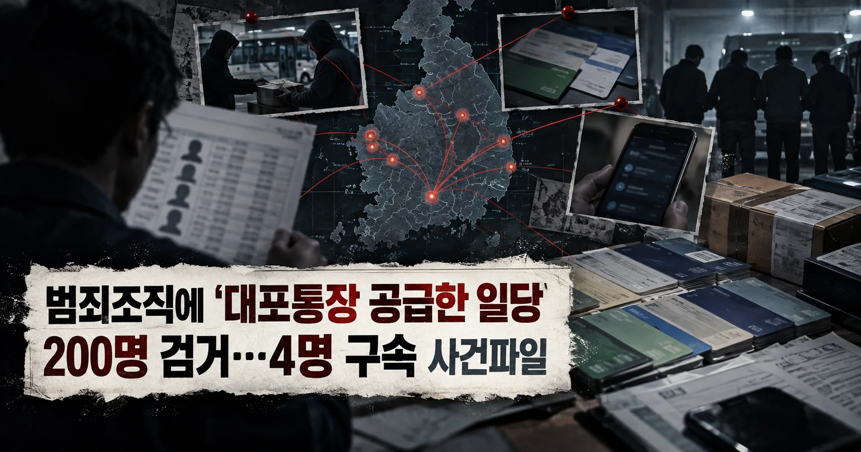 1-강원랜드 사칭 불법 온라인 카지노 조직 58명 검거 대표 다큐멘터리 카드