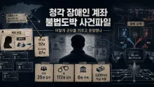 53억원 불법 도박사이트·청각장애인 계좌 유통망·3200억원대 양방도박, 172명 검거