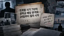 조희팔 공탁금 710억, 4개 배당사건·320억 후속 배당…피해금 반환은 왜 오래 걸렸나
