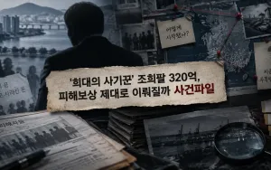 조희팔 사건 710억 공탁금, 두 번째 320억 배당 절차 재개