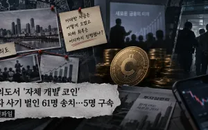 81명·33억원 편취 혐의, 61명 송치와 9억9200만원 추징보전