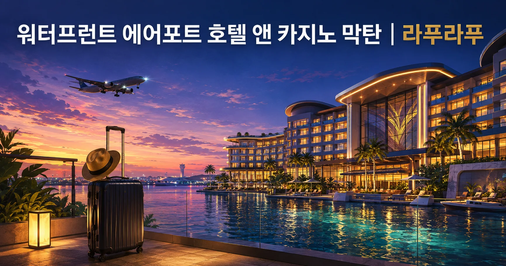 1-워터프런트 에어포트 호텔 막탄 여행 대표 카드