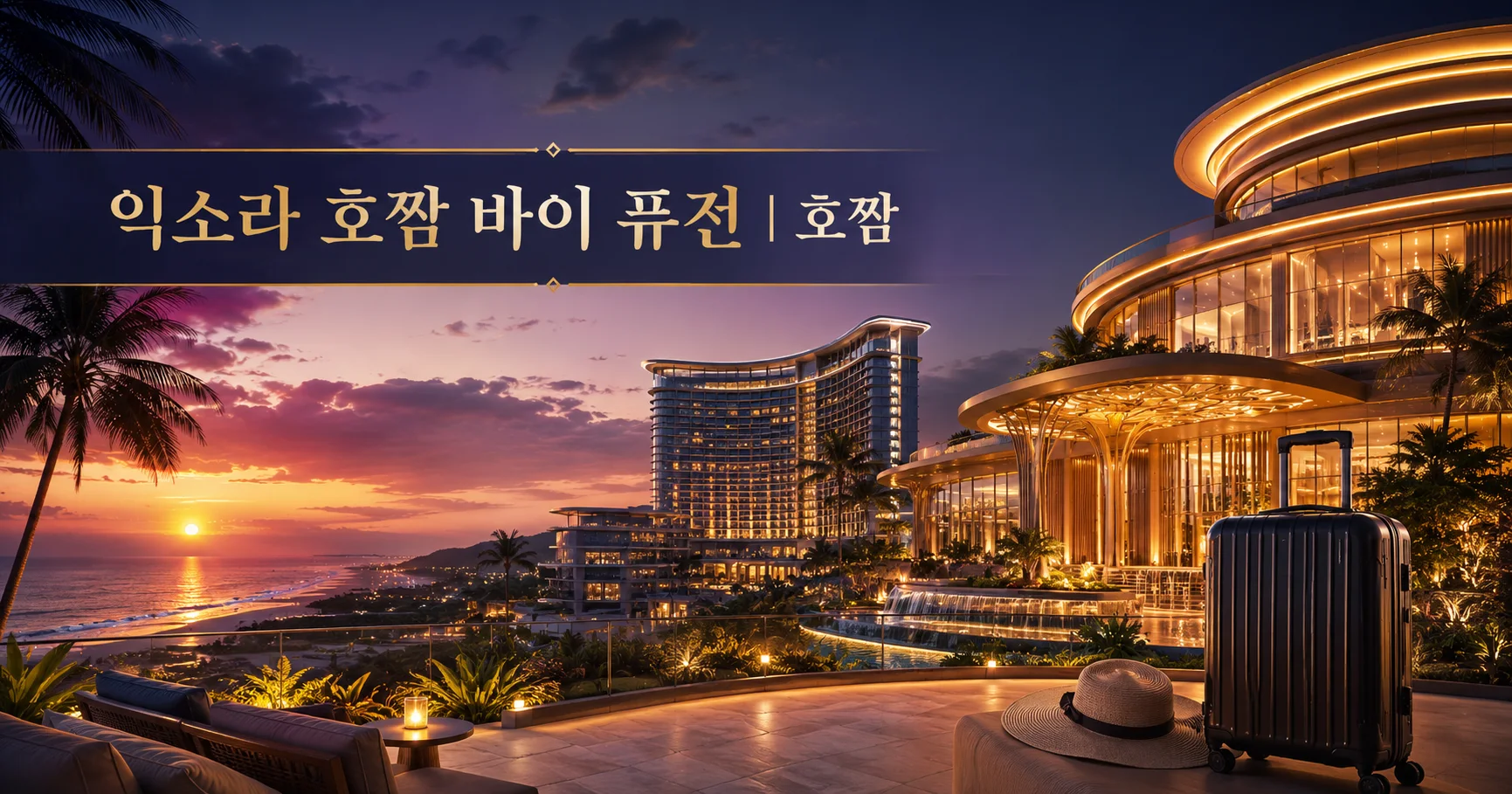 1-익소라 호짬 바이 퓨전 호짬 여행 대표 카드