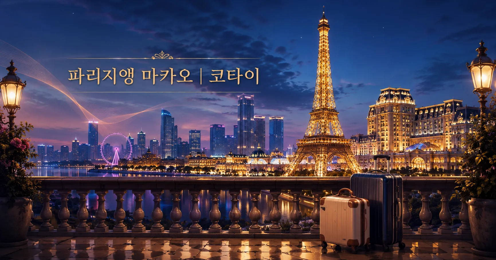 1-파리지앵 마카오 코타이 여행 대표 카드