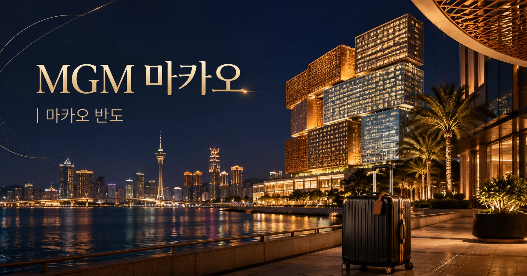 1-MGM 마카오 도시 여행 대표 카드