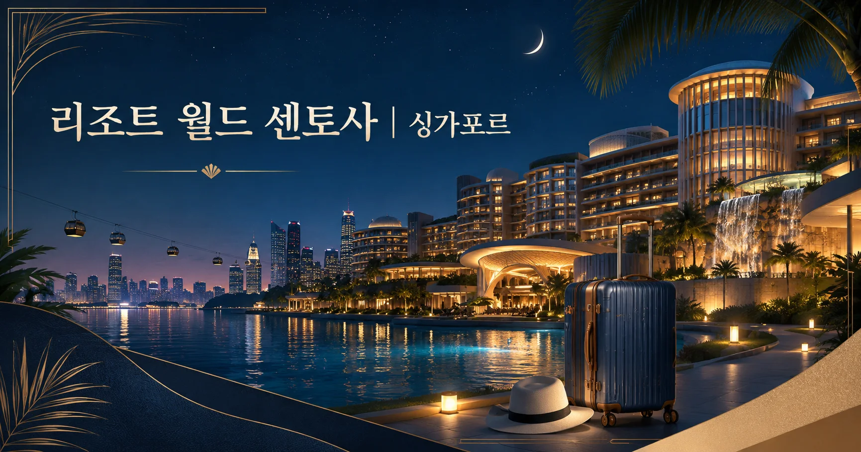 1-리조트 월드 센토사 싱가포르 여행 대표 카드