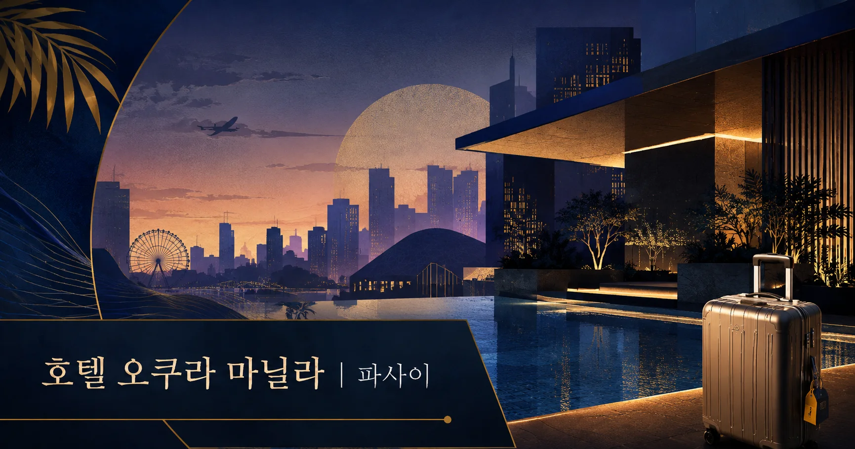 1-호텔 오쿠라 마닐라 파사이 여행 대표 카드