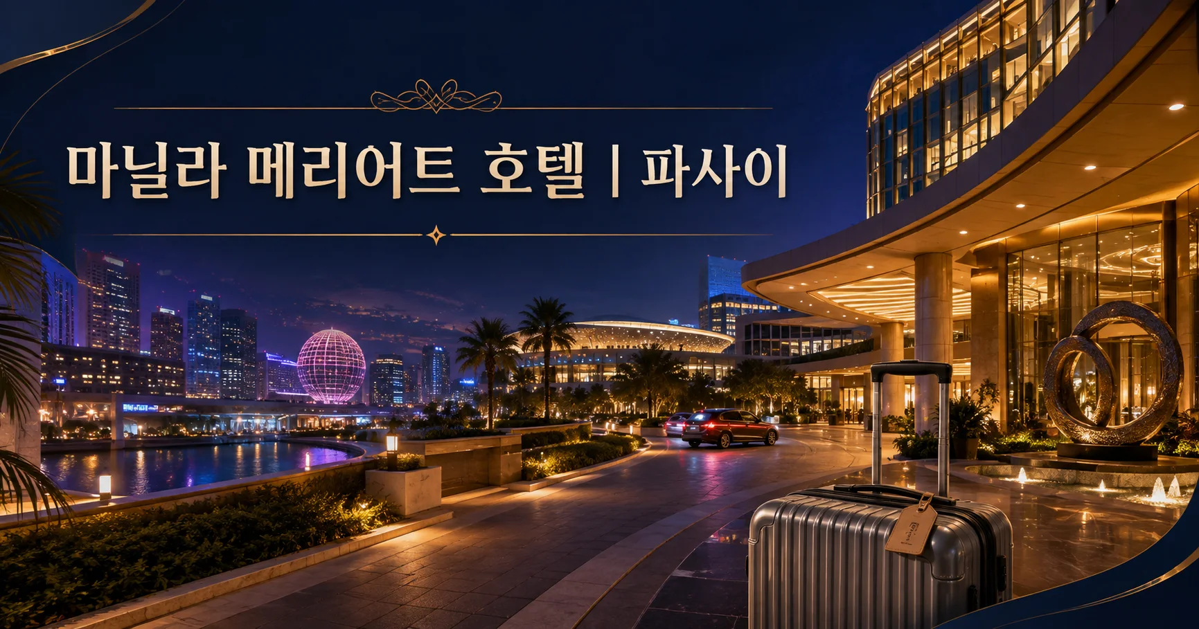 1-마닐라 메리어트 호텔 파사이 여행 대표 카드