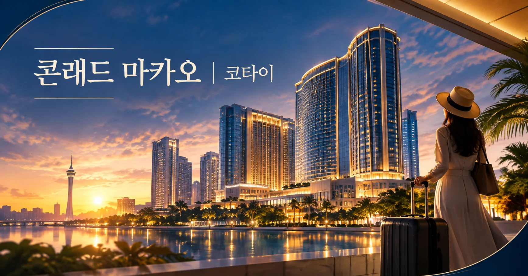1-콘래드 마카오 코타이 여행 대표 카드