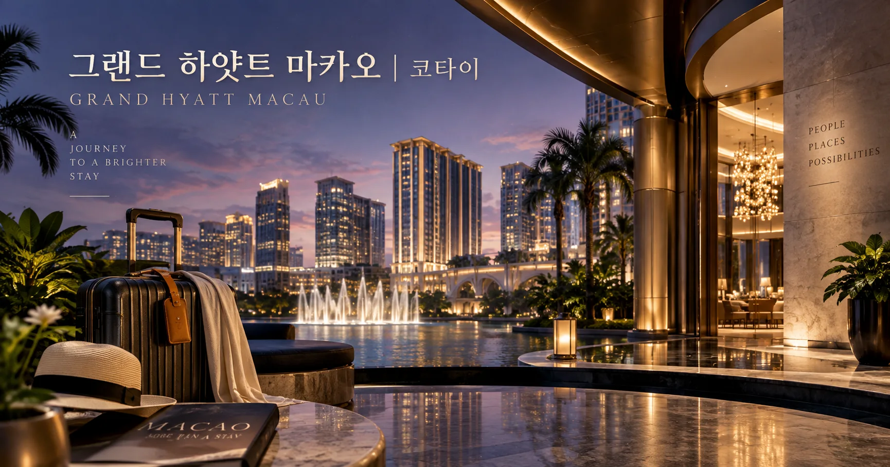 1-그랜드 하얏트 마카오 코타이 여행 대표 카드