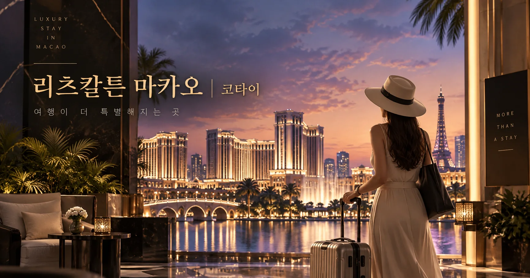1-리츠칼튼 마카오 코타이 여행 대표 카드