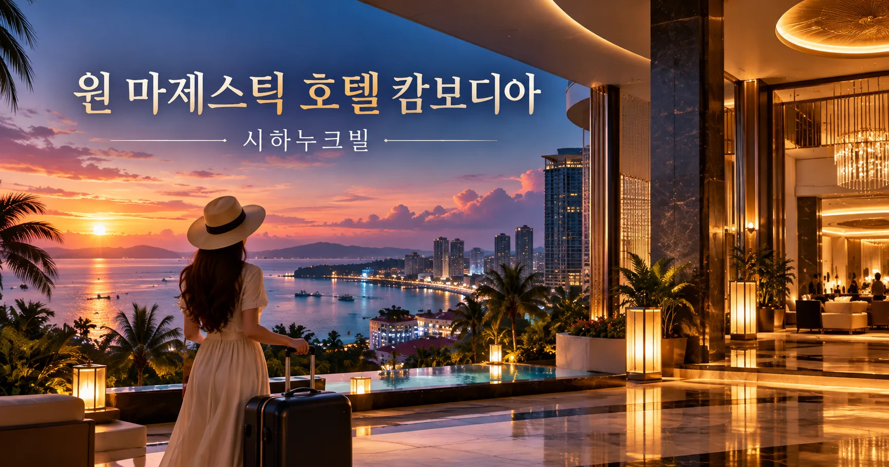 1-원 마제스틱 호텔 캄보디아 시하누크빌 여행 대표 카드