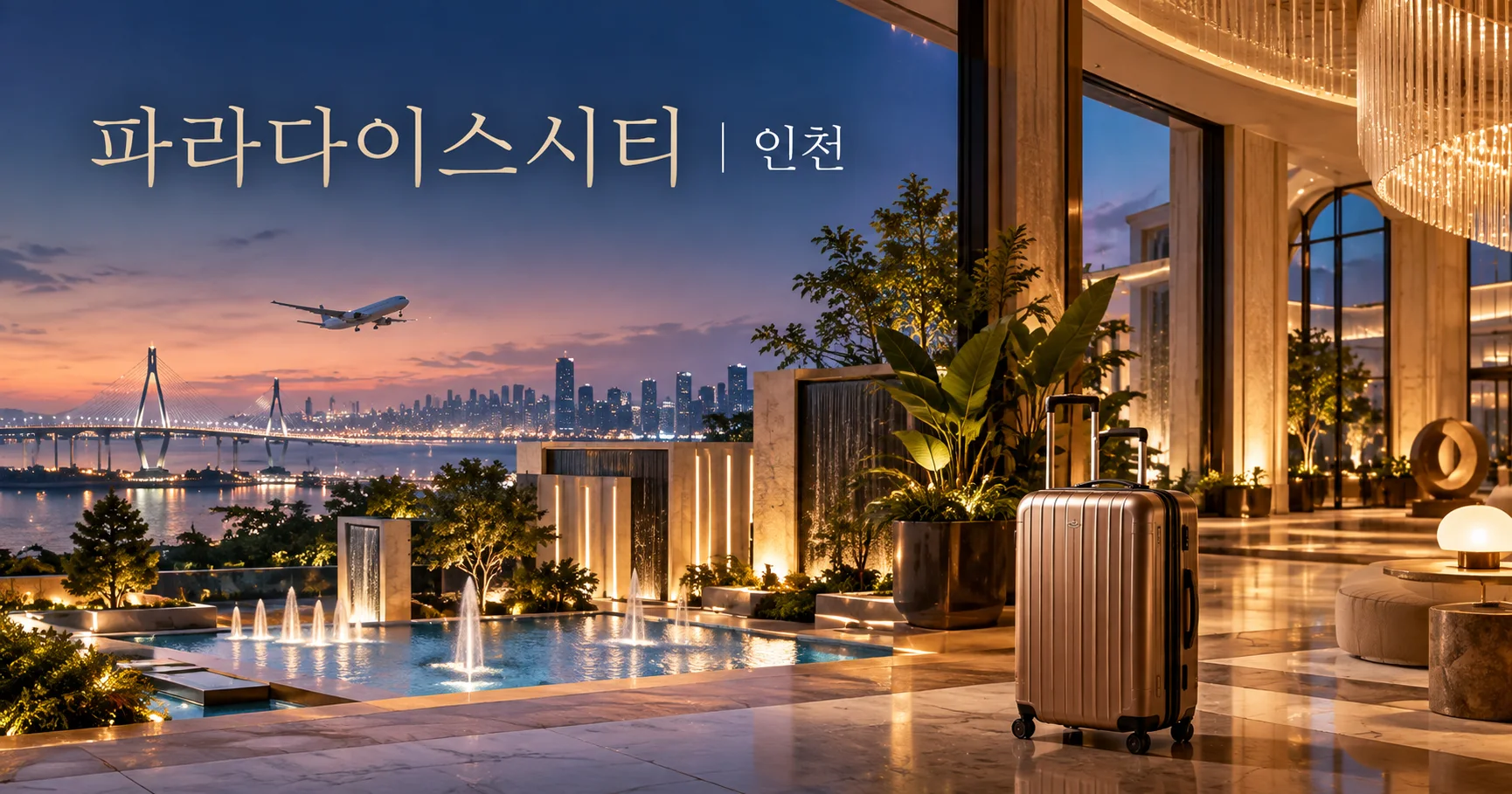 1-파라다이스시티 인천 영종도 복합리조트 여행 대표 카드