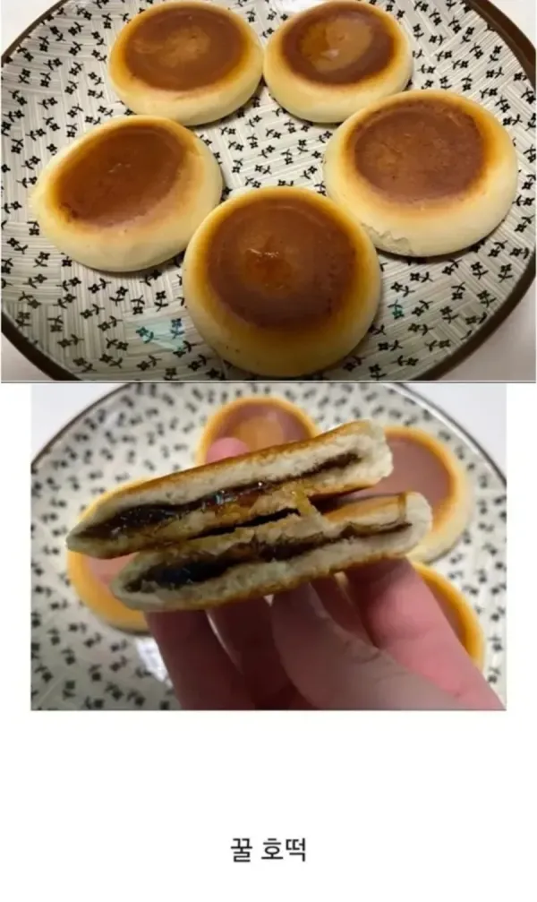 구워진 빵들이 담긴 접시