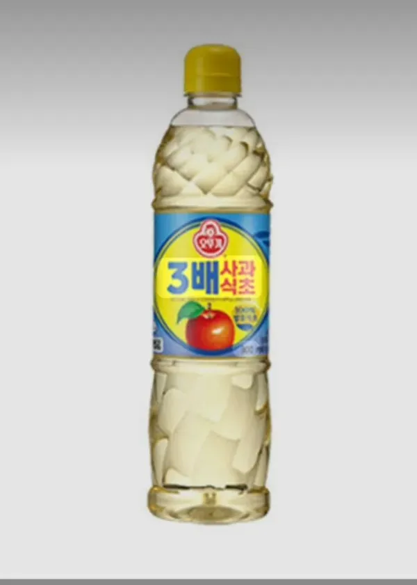 3배 사과 식초 병